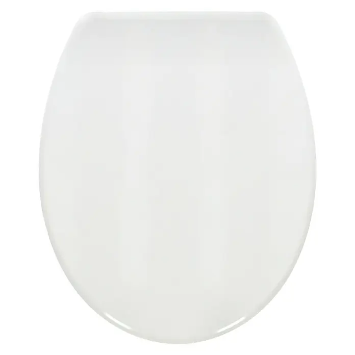 Poseidon WC-Sitz Pera - Mit Absenkautomatik, Duroplast, Weiß - Draufsicht