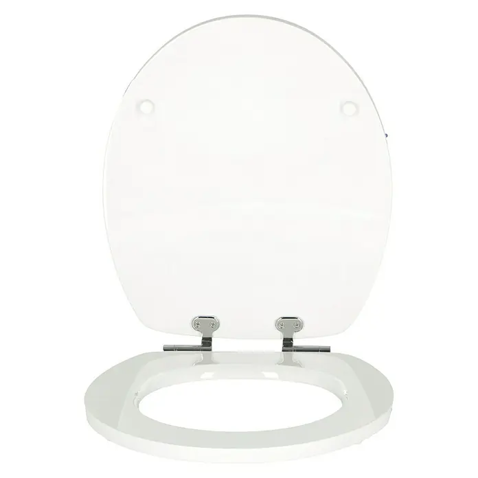 Poseidon WC-Sitz Orchidee - Mit Absenkautomatik, MDF, Mehrfarbig - Vorderansicht
