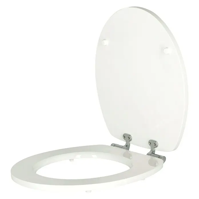 Poseidon WC ülőke Orchidea - Süllyedő automatikával, MDF, Sokszínű - Bal profil nézet