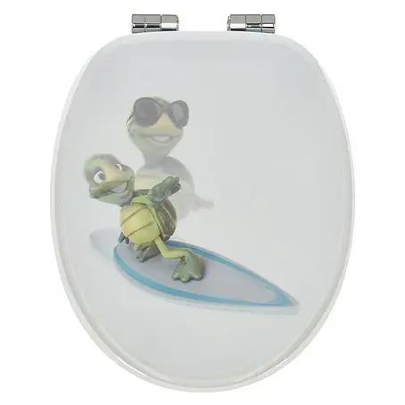 Poseidon  WC-Sitz Surfing Turtle