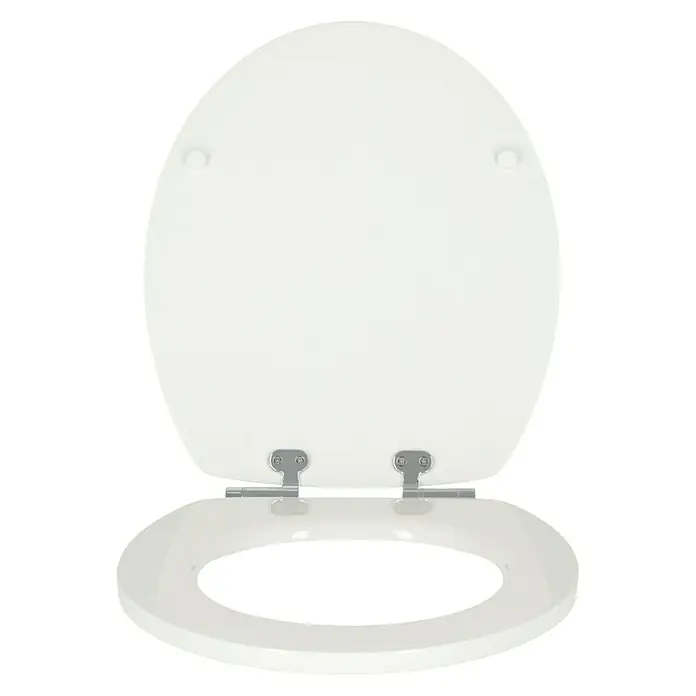Poseidon WC ülőke Spa - Süllyedő automatikával, MDF, antracit - Elülső nézet