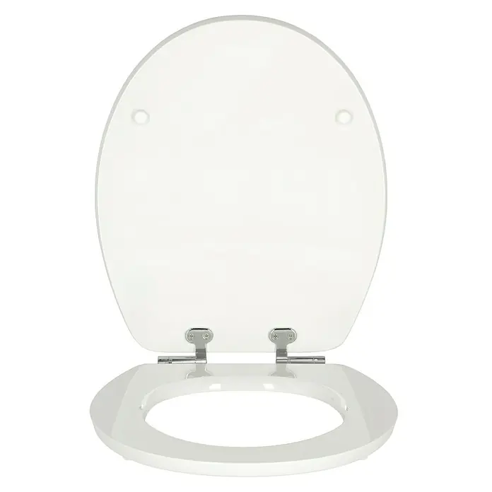 Poseidon WC ülőke Beach - Süllyedő automatikával, MDF, Levehető, Sokszínű - Elülső nézet