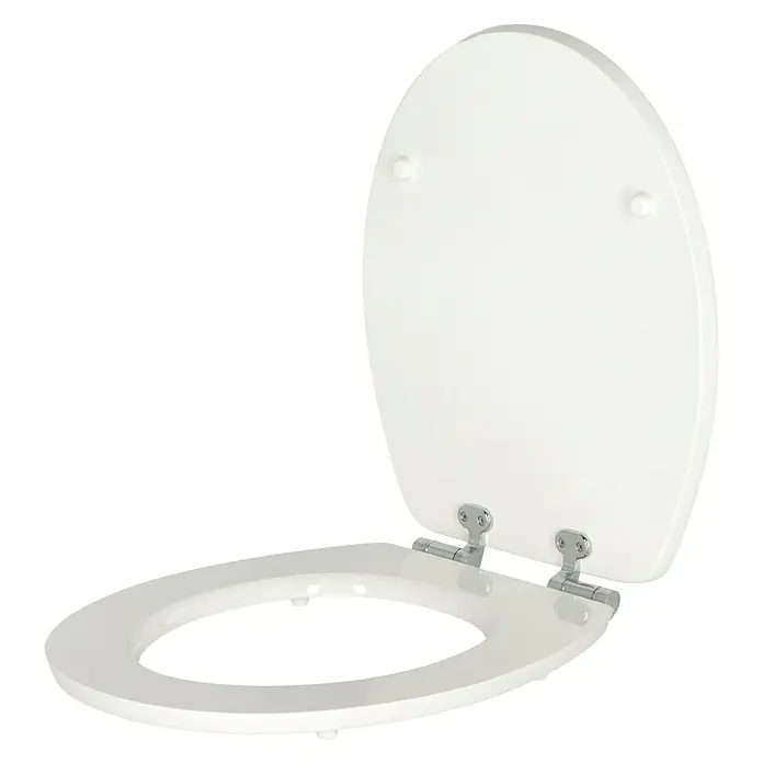 Poseidon WC ülőke Beach - Süllyedő automatikával, MDF, Levehető, Sokszínű - Bal profil nézet