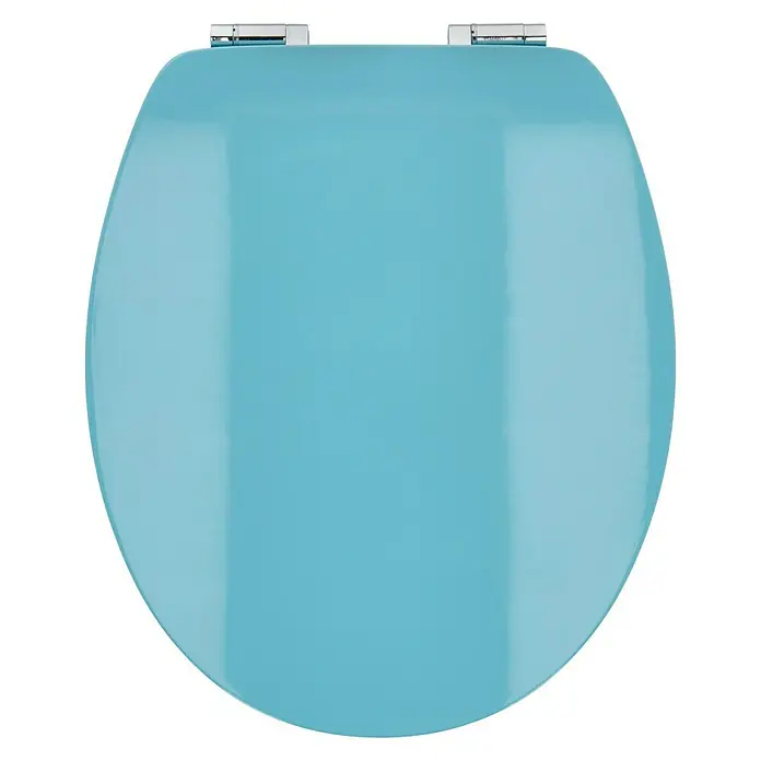 Poseidon WC-Sitz Kolorit - Mit Absenkautomatik, MDF, Blau - Draufsicht