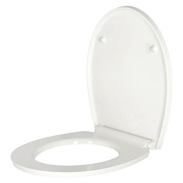 Poseidon WC-Sitz Zen Garden Magic Motion - Mit Absenkautomatik, Duroplast, Abnehmbar, Mehrfarbig - Linke Seitenansicht