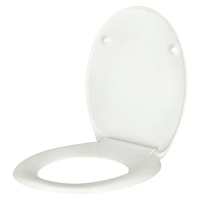 Poseidon WC-Sitz Flea - Mit Absenkautomatik, Duroplast, Mehrfarbig - Linke Seitenansicht