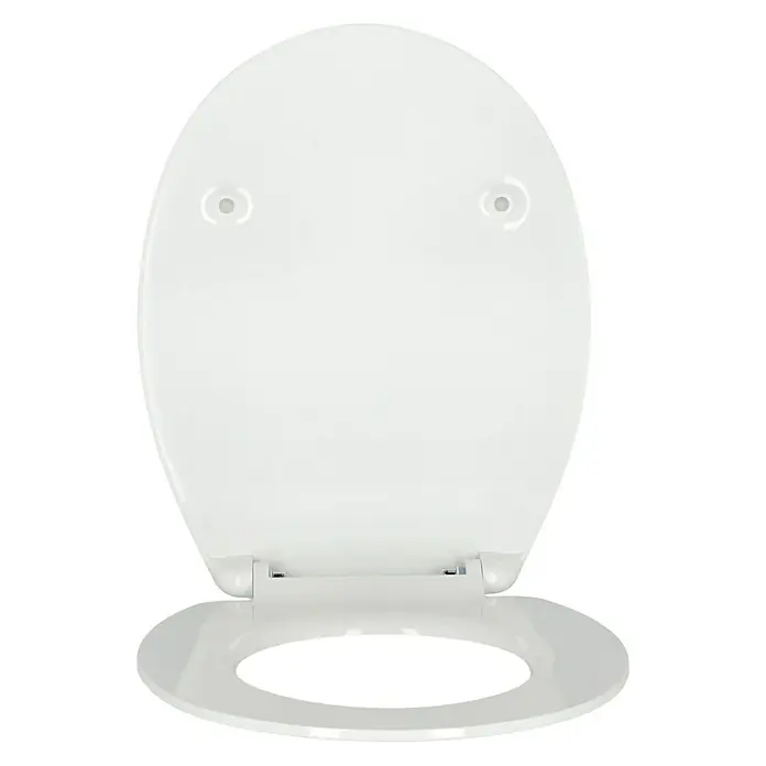 Poseidon WC-Sitz Elegance - Mit Absenkautomatik, Duroplast, Weiß - Vorderansicht