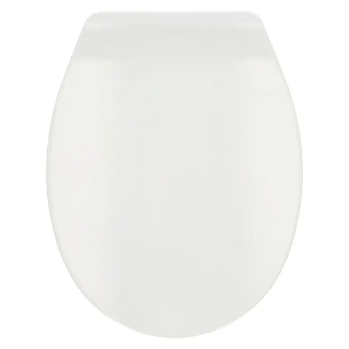 Poseidon WC-Sitz Elegance - Mit Absenkautomatik, Duroplast, Weiß - Draufsicht