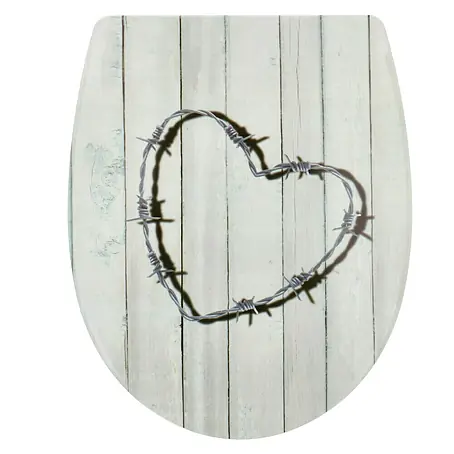 Poseidon  Tapa de WC Barb Wire