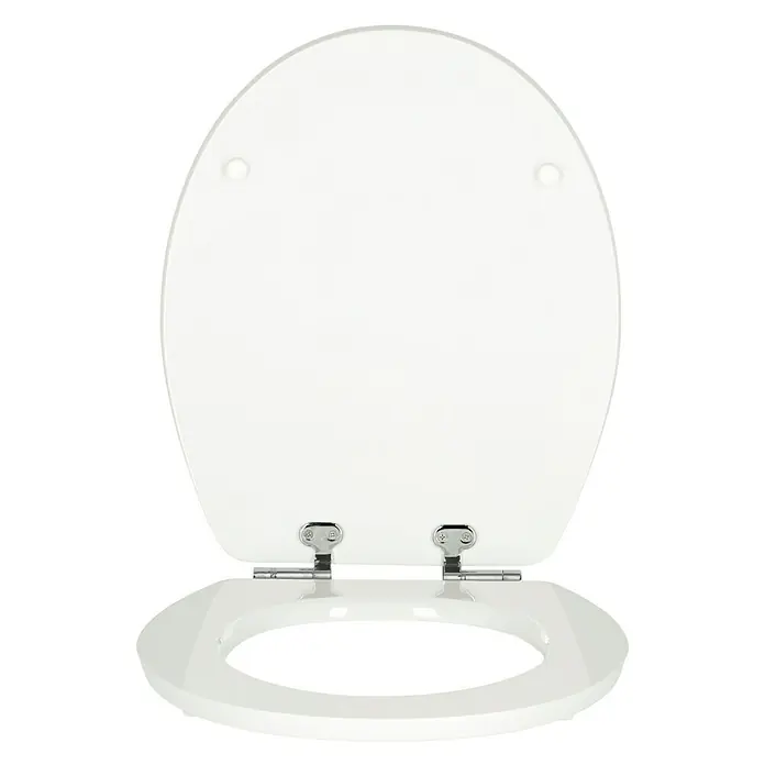 Poseidon WC-Sitz Mussel Beach - Mit Absenkautomatik, MDF, Abnehmbar - Vorderansicht