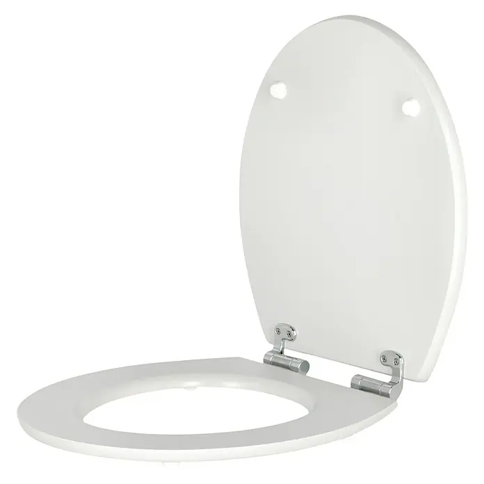 Poseidon WC daska - Samospuštajuća, MDF, Može se skinuti - Pogled s lijeve strane