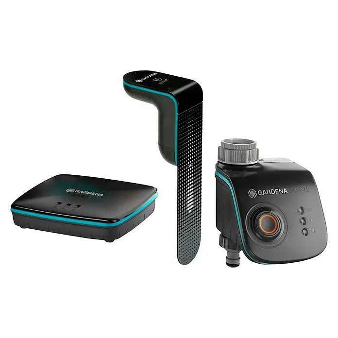 Gardena Smart system Sensor Control Set - Steuerung per Smartphone-App - Diagonale Ansicht