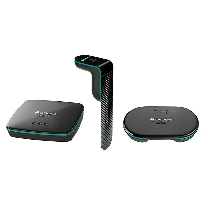 Gardena Smart system Bewässerungssteuerung Irrigation Control Set - Steuerung per Smartphone-App, L x B x H: 26,1 x 12,3 x 26,4 cm - Diagonale Ansicht