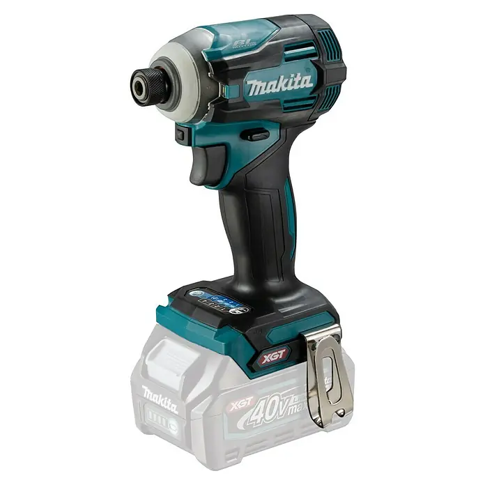 Makita XGT 40 V max. Akku-Schlagschrauber TD001GZ - 40 V, Ohne Akku, Leerlaufdrehzahl: 0 U/min - 3.700 U/min - Linke Seitenansicht