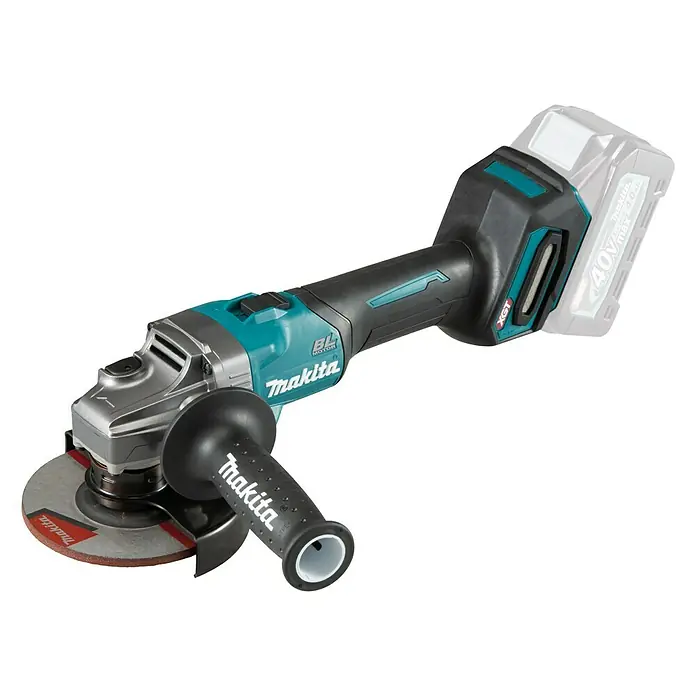 Makita XGT 40 V max. Akku-Winkelschleifer GA008GZ - 40 V, Ohne Akku, Durchmesser Scheibe: 125 mm - Linke Seitenansicht