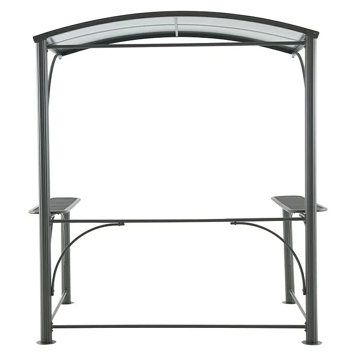 Sunfun Paviljon za roštiljanje - D x Š: 213 x 150 cm, Antracit - Pogled sprijeda