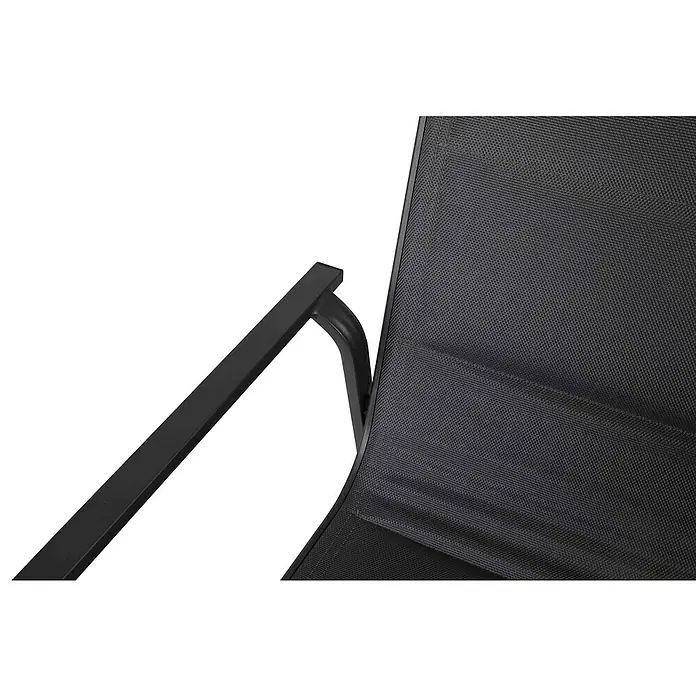 Silla de jardín Pia - An x Pr x Al: 70 x 57 x 90 cm, Gris oscuro - Primer plano