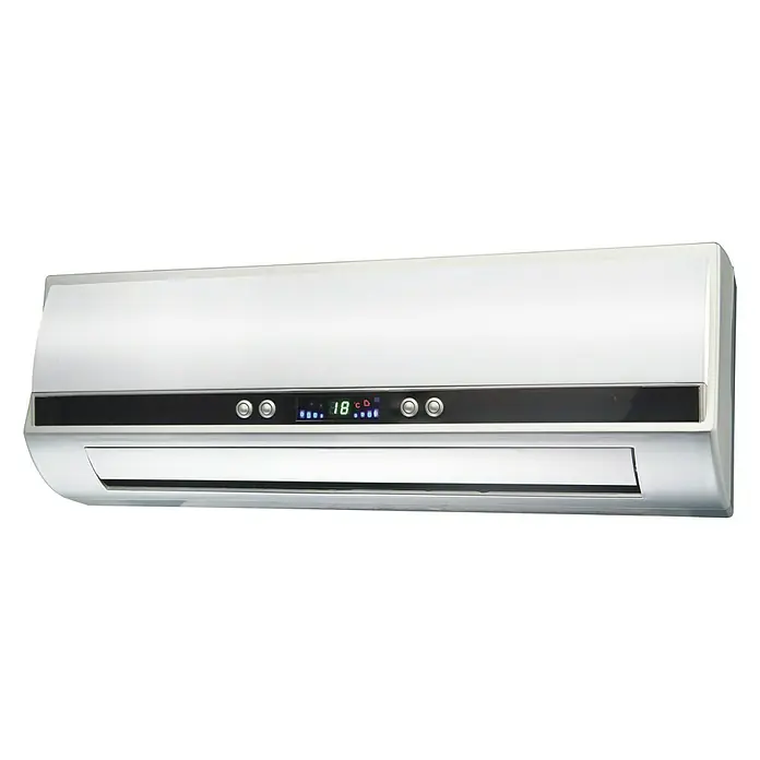 Voltomat HEATING Zidna grijalica - 2.000 W, Sive boje, 13,5 x 62 x 21 cm - Pogled sprijeda