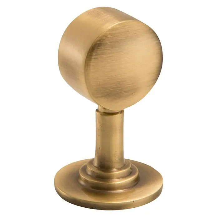 Stabilit Završni kromirani držač za uže - D x Š: 75 x 30 mm, Za uže promjera: 30 mm, Broncirano - Pogled sprijeda