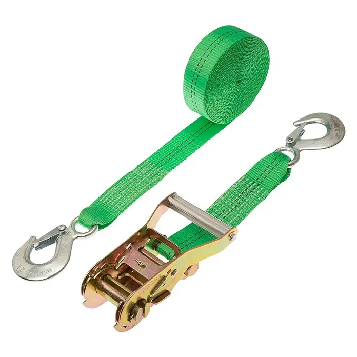 Conacord Spanngurt - 8 m x 3,5 cm, Belastbarkeit: 1.000 kg, Zweiteilig, 2 Karabinerhaken - Ansicht von oben