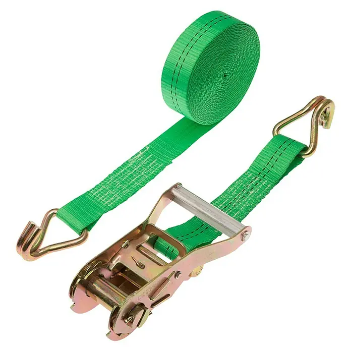 Conacord Spanngurt - 6 m x 3,5 cm, Belastbarkeit: 1.000 kg, Zweiteilig, 2 Spitzhaken - Ansicht von oben