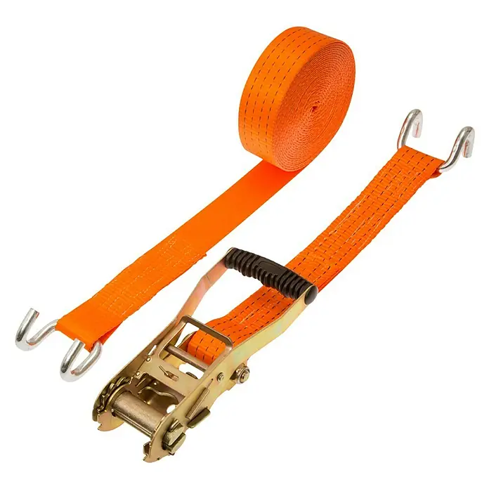 Conacord Spanngurt - 8 m x 5 cm, Belastbarkeit: 2.000 kg, Zweiteilig, 2 Rahmenhaken - Ansicht von oben