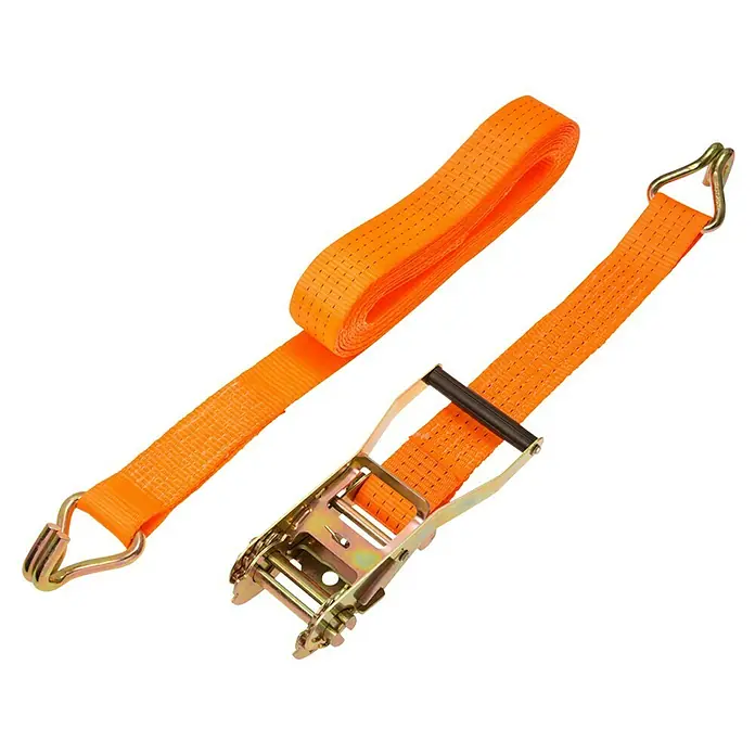 Conacord Spanngurt - 8 m x 5 cm, Belastbarkeit: 2.000 kg, Zweiteilig, 2 Spitzhaken - Ansicht von oben