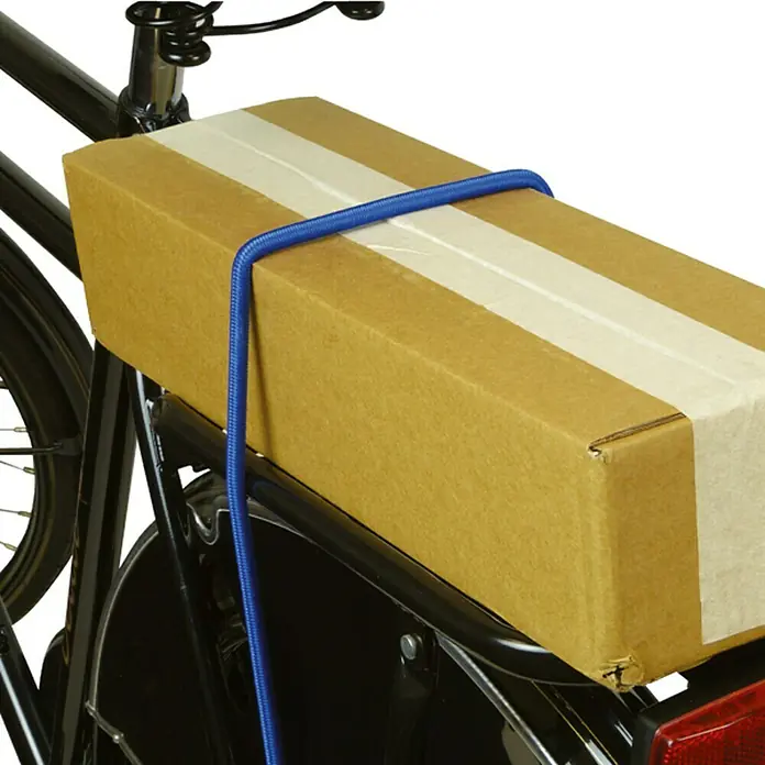 Dresco Bagagedrager Snelbinder Karabijnen - Geschikt voor: Fietsen - Toepassingsvoorbeeld