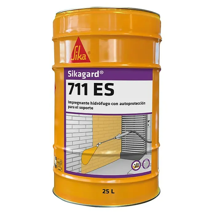 Sika Hidrofugante Sikaguard-711 ES - 25 l, Incoloro - Vista frontal