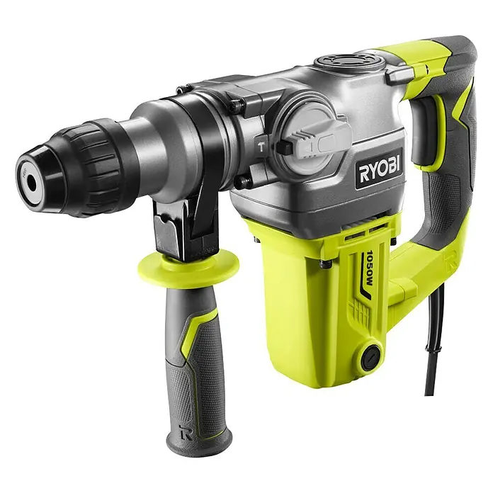 Ryobi Martillo perforador RSDS1050-K - 1.050 W, 3,6 J, Número máx. de impactos: 4.000/min - Vista angular