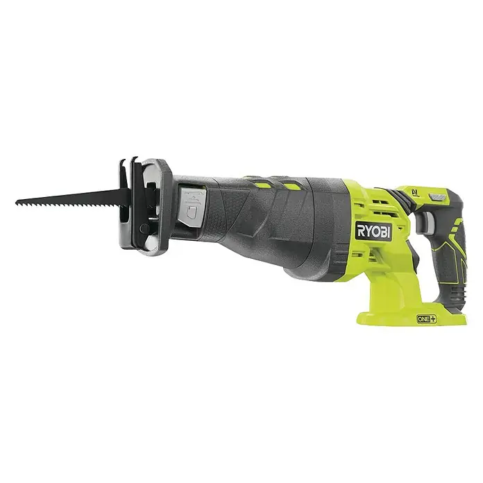 Ryobi ONE+ Sierra de sable de batería R18RS-0 - 18 V, Sin batería, 2.900 carreras/min. - Vista angular