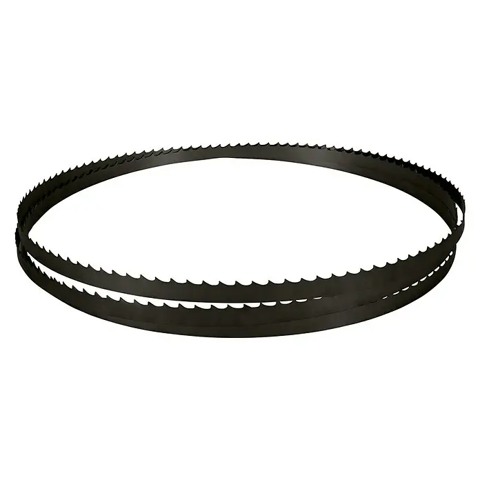 Scheppach Bandsägeblatt - 6,35 x 3 x 1.425 mm, 6 Zähne/Zoll - Vorderansicht