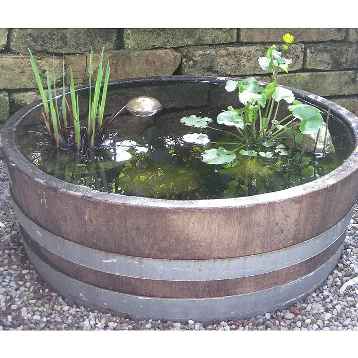 Weinfass - Ø x H: 70 x 43 cm, 110 l - Stimmungsaufnahme
