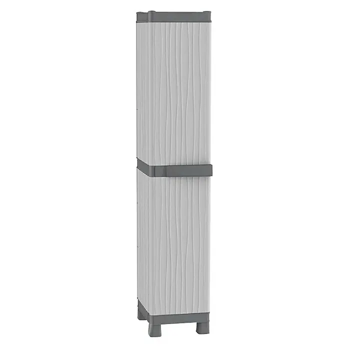 Terry Plastični ormar Wavebase - Nosivost: 15 kg/polica, 43,8 x 181,8 cm - Dijagonalni pogled
