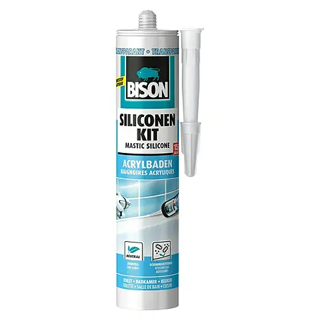 Bison  Siliconenkit Acrylbaden