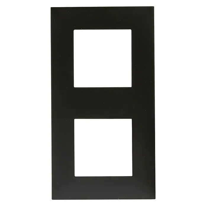 Legrand Valena Next Marco - Negro/Cobre, x 2, Plástico, Montaje en la pared - Vista frontal