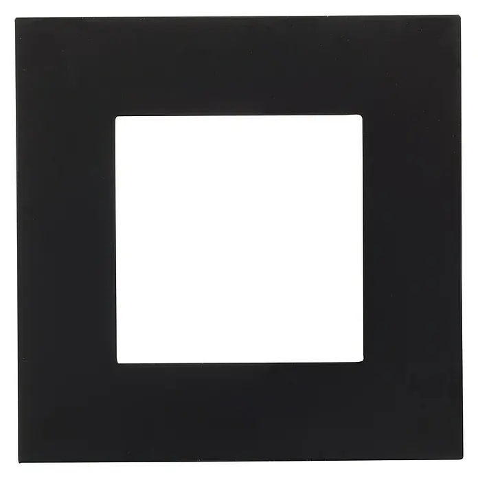 Legrand Valena Next Marco negro/cobre - Negro/Cobre, x 1, Plástico, Montaje en la pared - Vista frontal