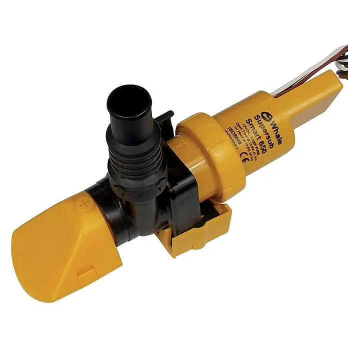 Whale Bilgepumpe Supersub Smart 650 - Max. Fördermenge: 34 l/min, 12 V - Detailaufnahme