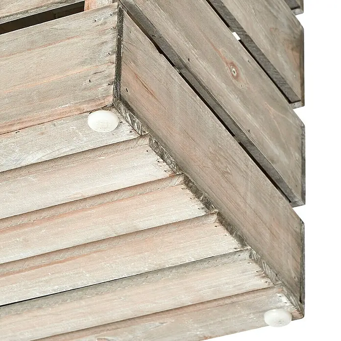 Zeller Present Sitz- & Aufbewahrungsbox Sitztruhe mit Flascheneinteilung - L x B x H: 400 x 295 x 370 mm - Detailaufnahme