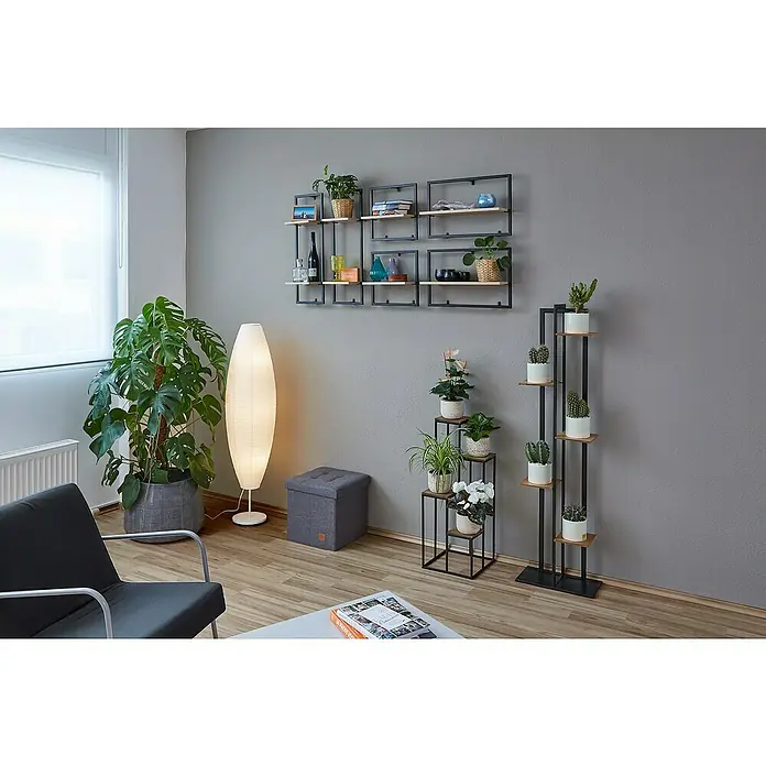 Phönix Wandregal Soho - L x B x H: 20 x 54 x 35 cm, Anzahl Böden: 1 Stk. - Stimmungsaufnahme