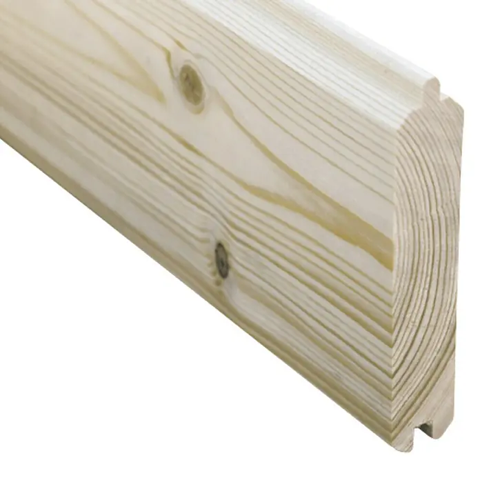 Skan Holz Gartenhaus Amelo - Holz, Schiefergrau - Diagonale Ansicht