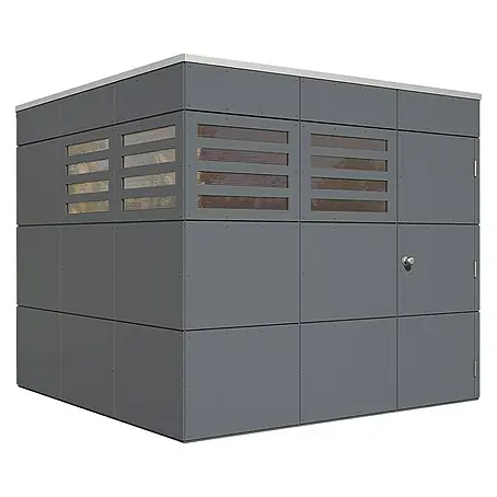 Skan Holz CrossCube Gartenhaus Brisbane 3