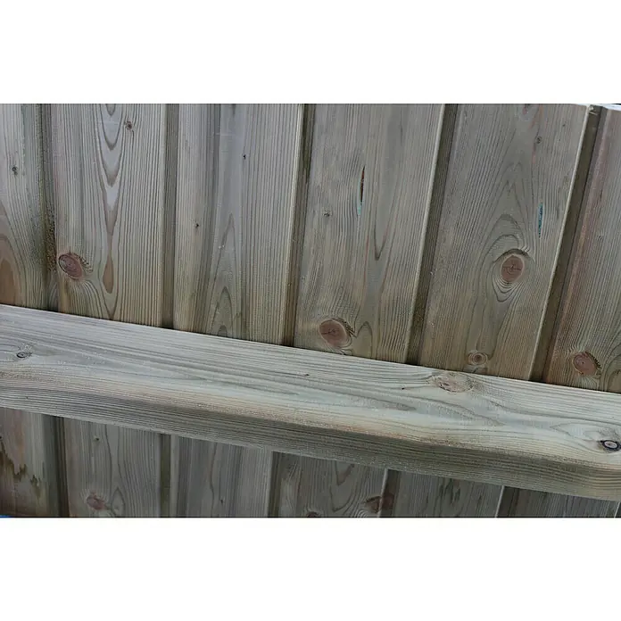 Skan Holz Carport Friesland - B x T: 397 x 860 cm, Einfahrtshöhe: 221 cm, Grün, Dachschalung mit EPDM-Folie - Detailaufnahme