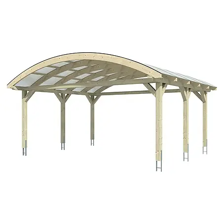 Skan Holz  Doppelcarport Franken