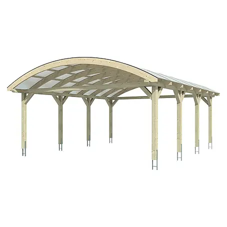 Skan Holz  Doppelcarport Franken