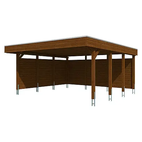 Skan Holz  Doppelcarport Friesland