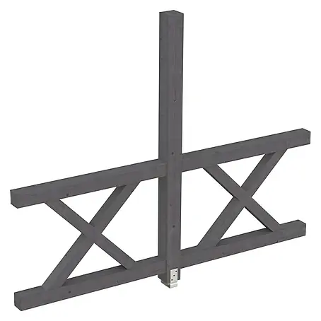 Skan Holz  Seitenwand Andreaskreuz