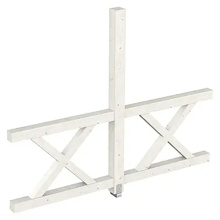 Skan Holz  Seitenwand Andreaskreuz