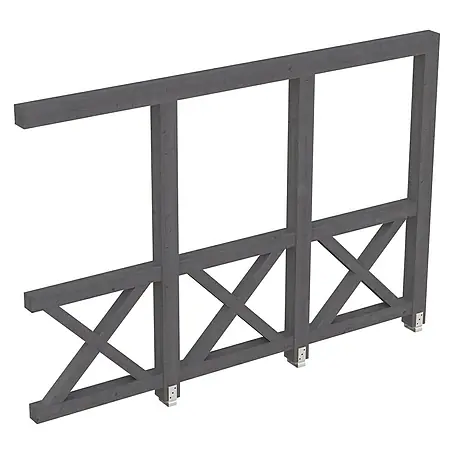 Skan Holz  Seitenwand Andreaskreuz