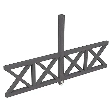 Skan Holz  Seitenwand Andreaskreuz